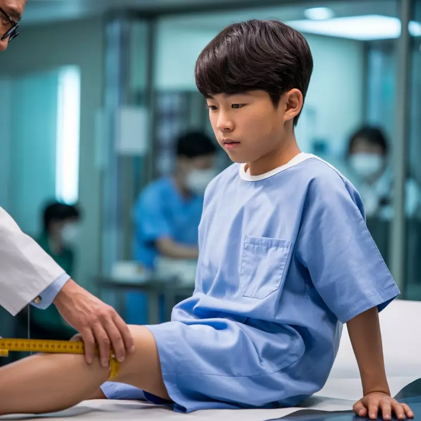 성장판 검사 이미지