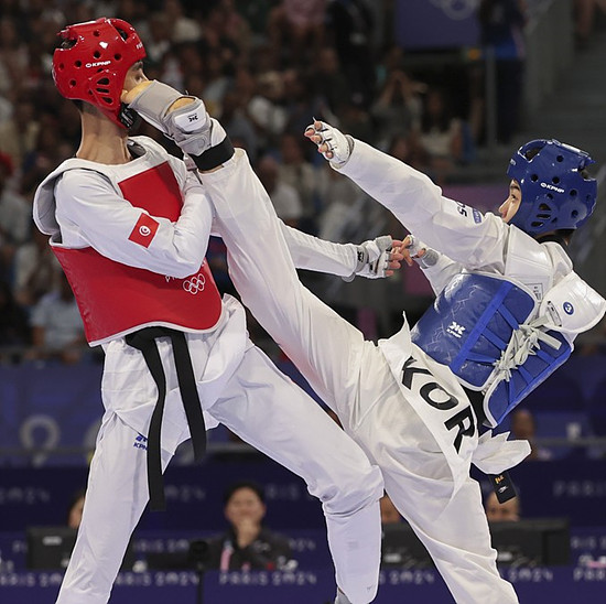 파리 올림픽 박태준 태권도 남자 58Kg 금메달 하이라아트 다시 보기