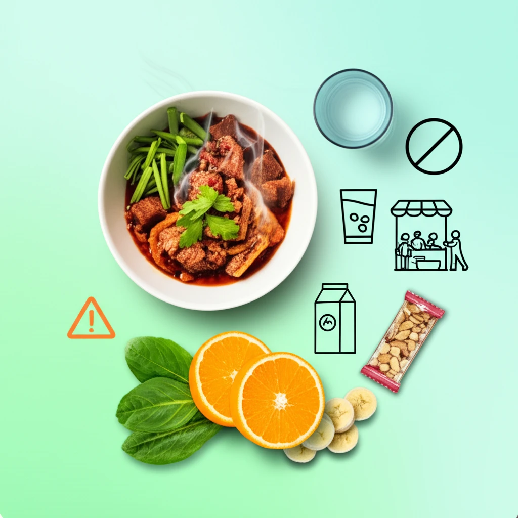 활기찬 해외여행 컨디션 유지 비결 완..