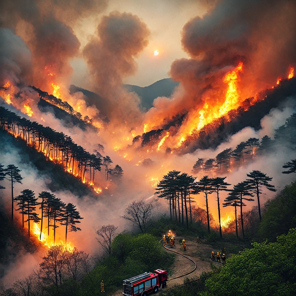 산불