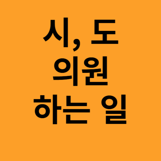시도의원하는 일