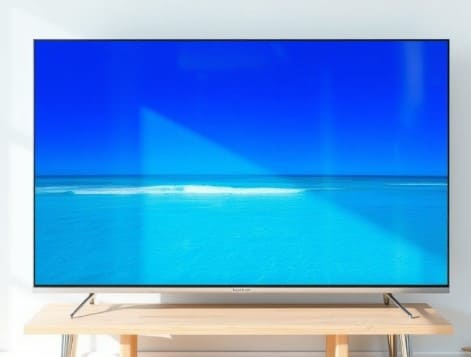 가전제품 무료수거 신청한 검정색 중고tV