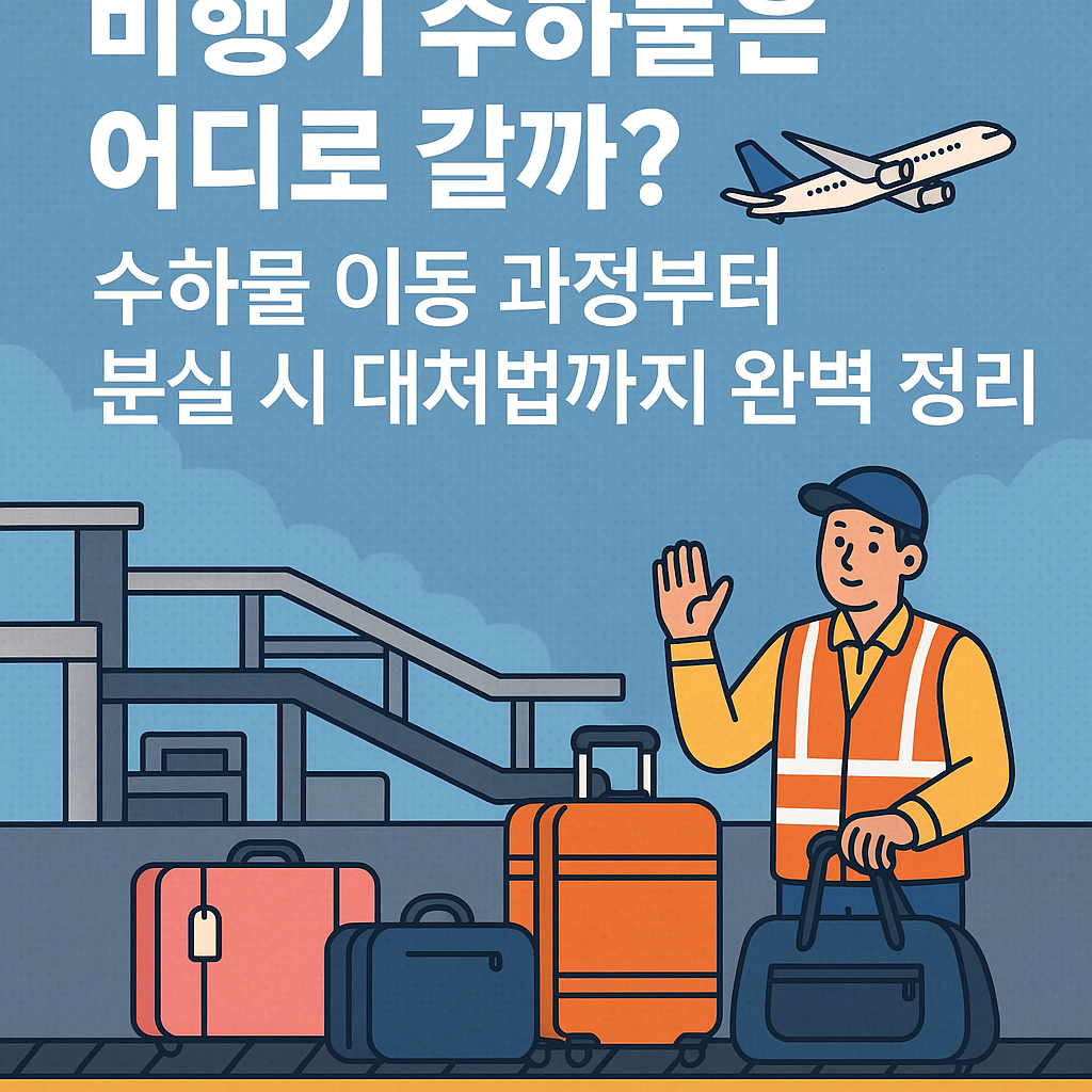 비행기 수하물, 어디로 가는걸까? 이동 과정부터 분실 대처법까지 총정리! 관련 사진
