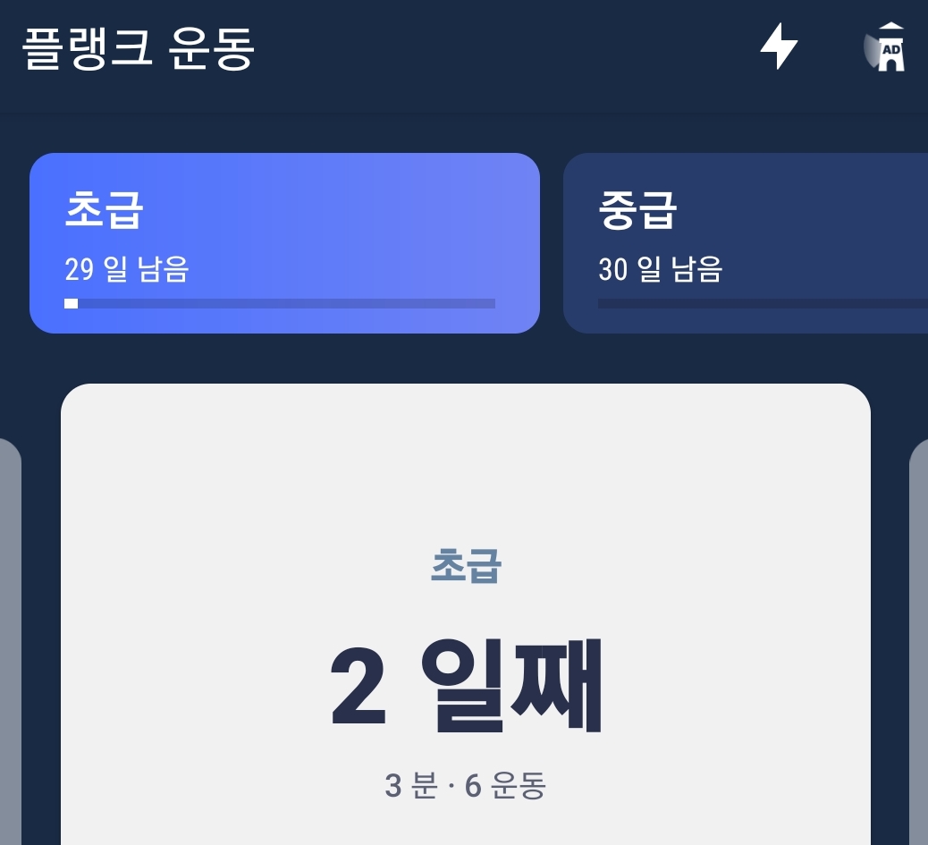 플랭크 30일 챌린지