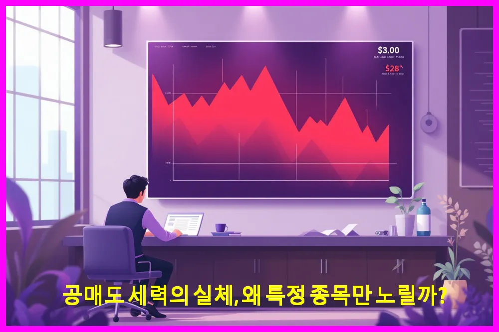 공매도 세력의 실체, 왜 특정 종목만 노릴까?