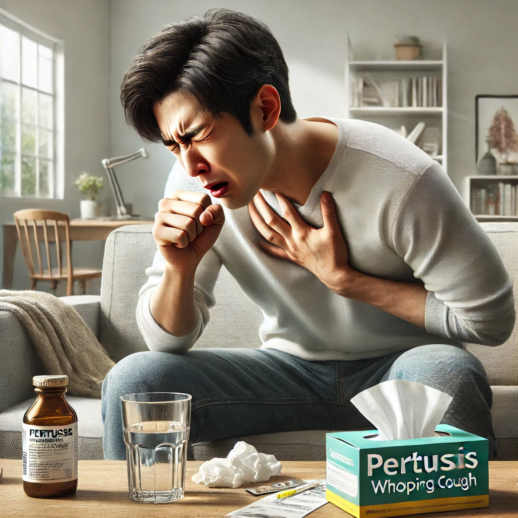 성인 백일해 증상 치료 예방