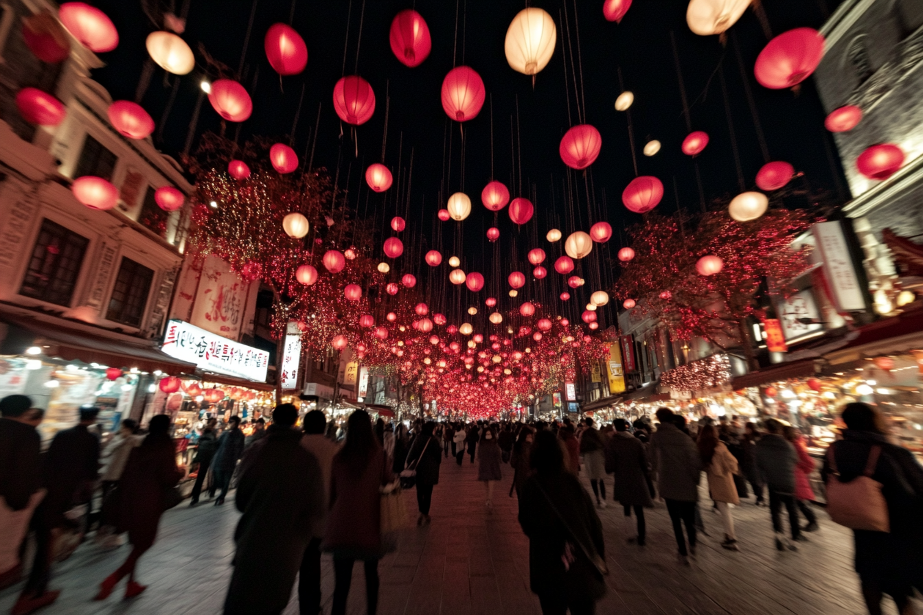 축제하는 이미지