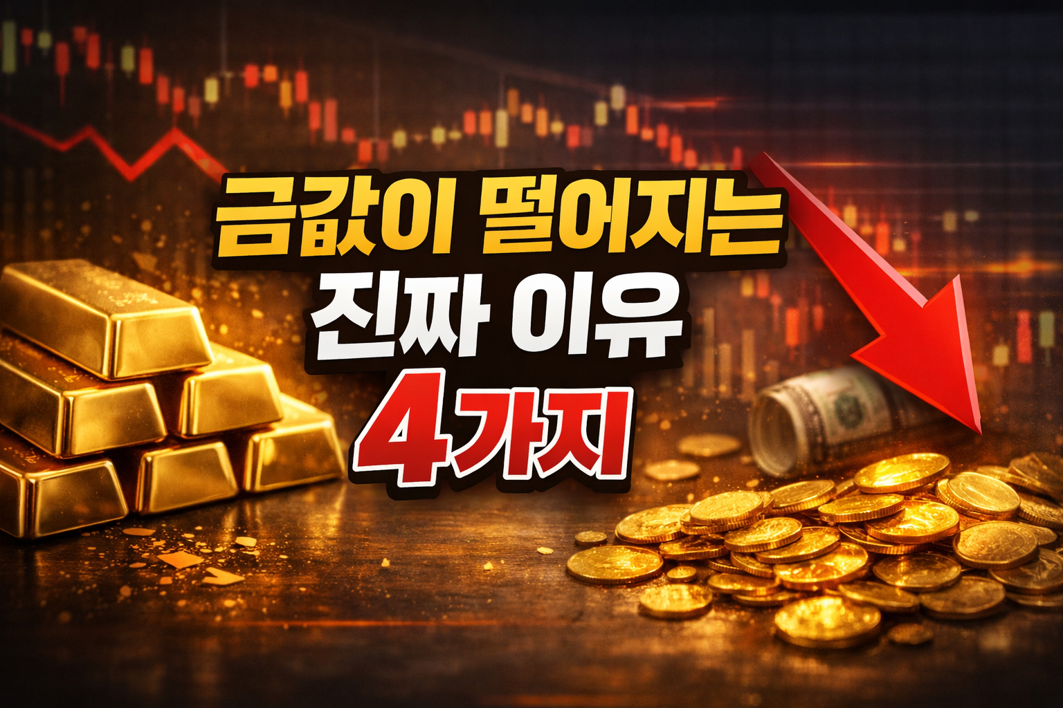 금값이 떨어지는 진짜 이유