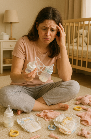 초보 엄마의 실수 사진