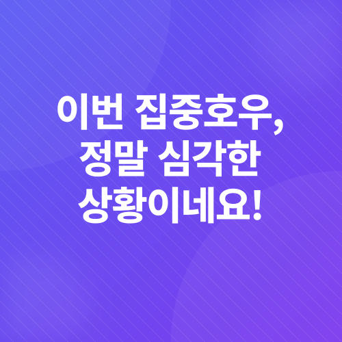 집중호우 피해_1