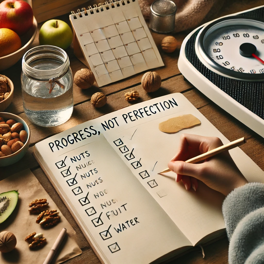 다이어트를 위한 음식 체크