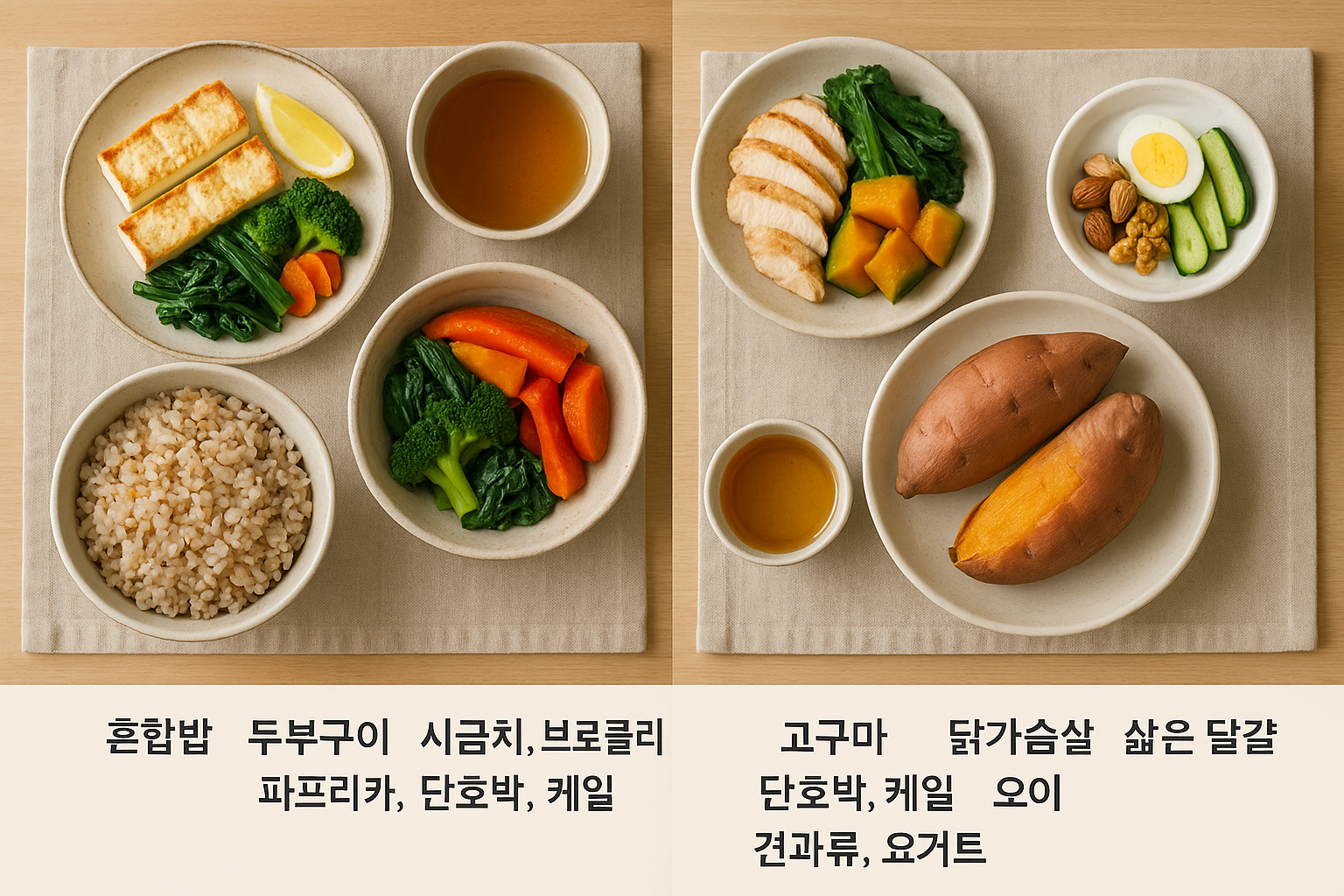 피로 회복에 좋은 저녁 식단 구성법