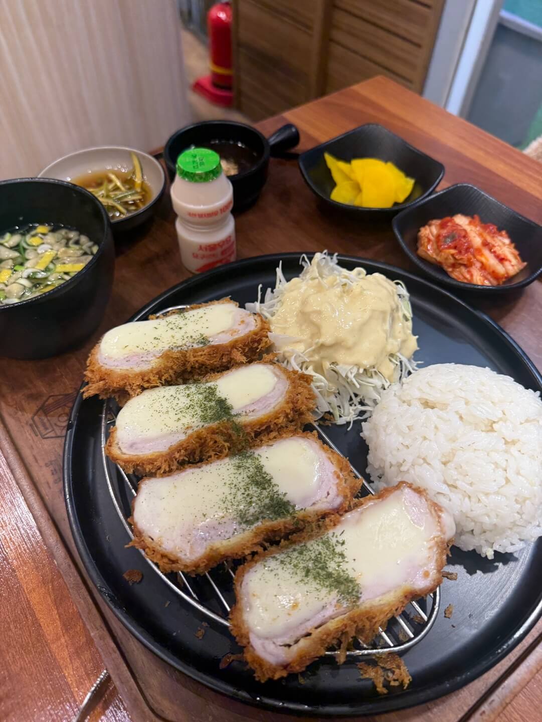 정자동 맛집 청수 치즈돈까스