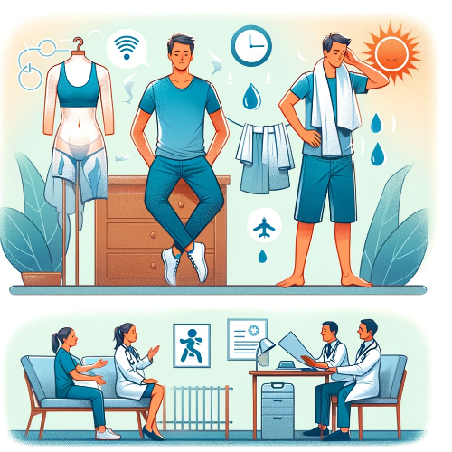 보상성 다한증, 어떻게 대처해야 할까요?