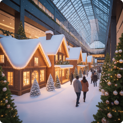 더현대 서울 크리스마스 빌리지 예약 가상이미지