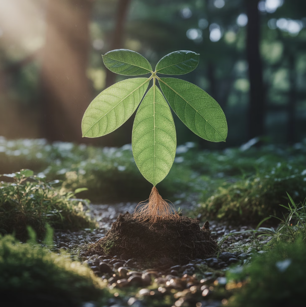 잎 하나로 부자 되는 법 (잎꽂이)