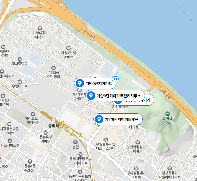 가양9단지 지도