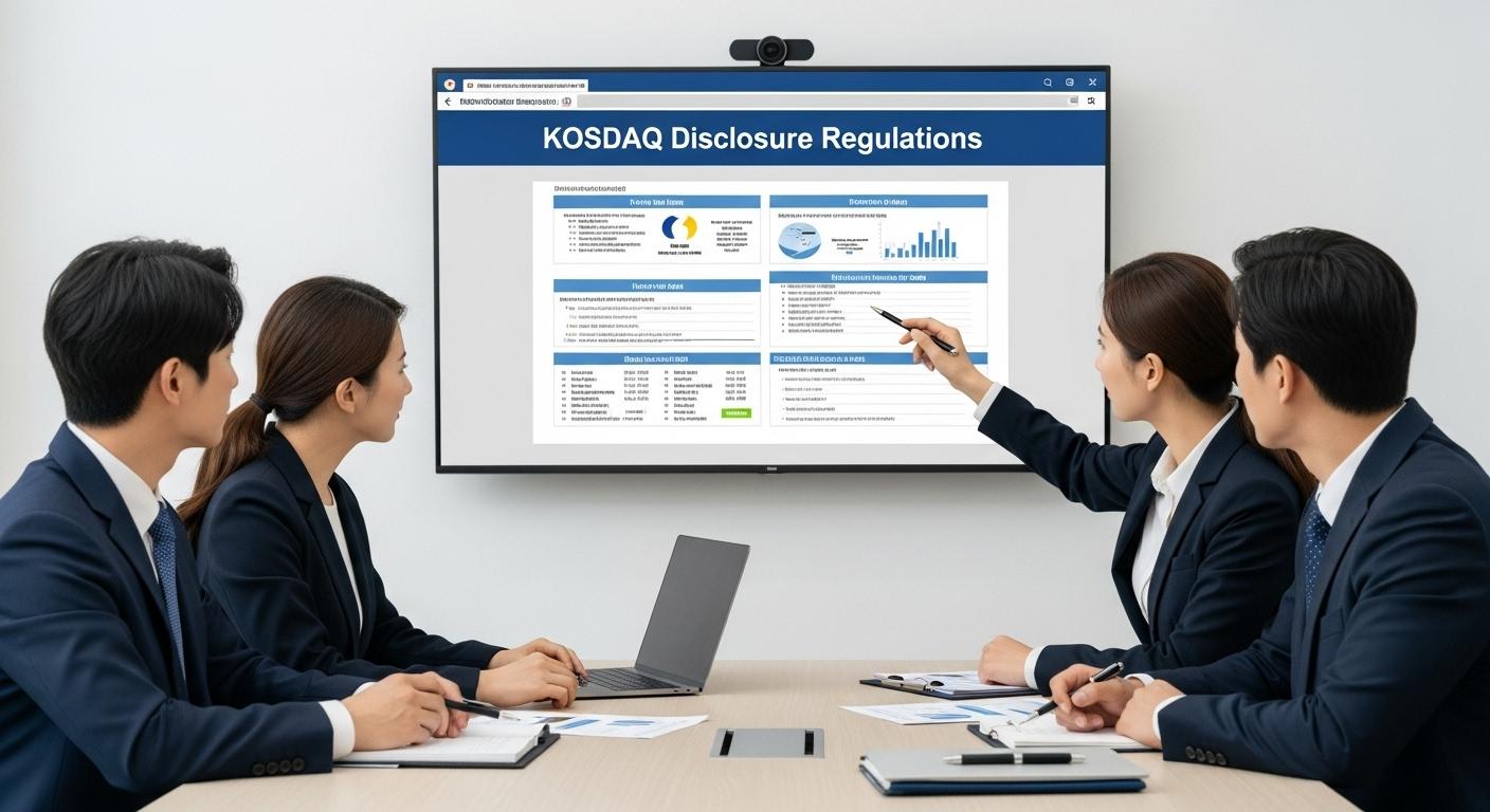 코스닥 공시 규정