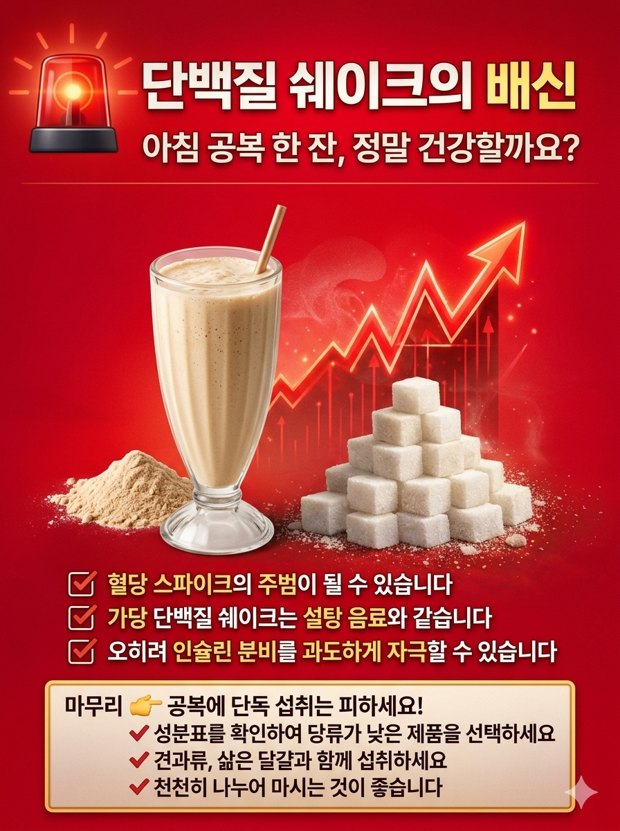 단백질쉐이크의 배신