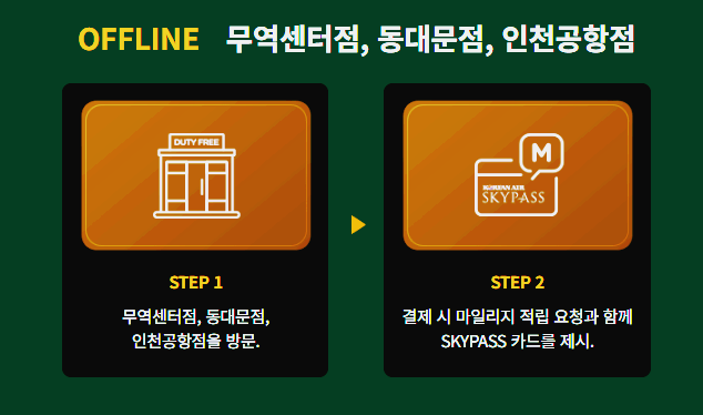 대한항공 현대면세점 이벤트