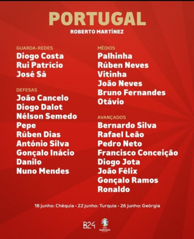 알트태그-포르투갈 대표팀 명단