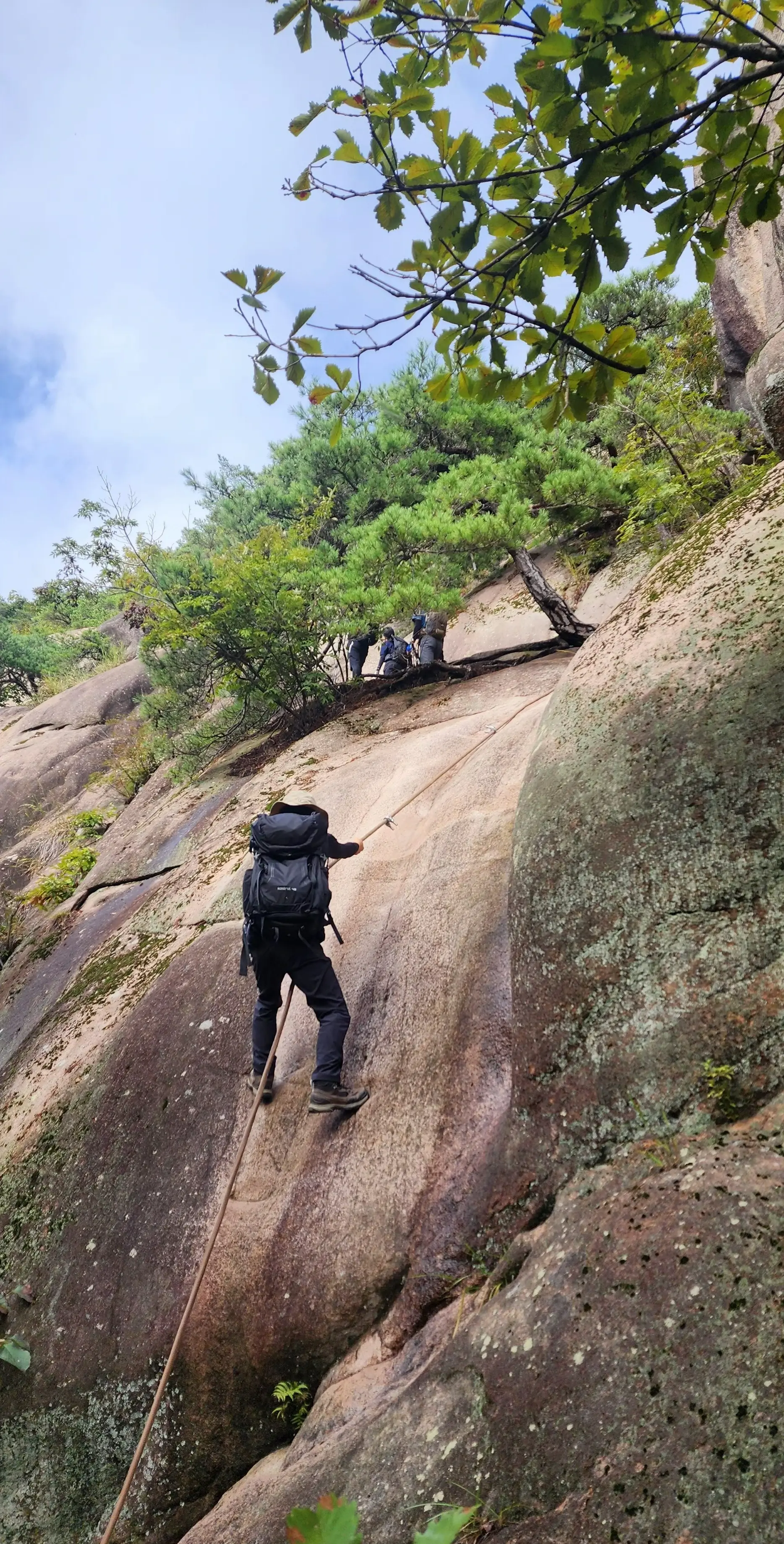 천태산 암벽코스