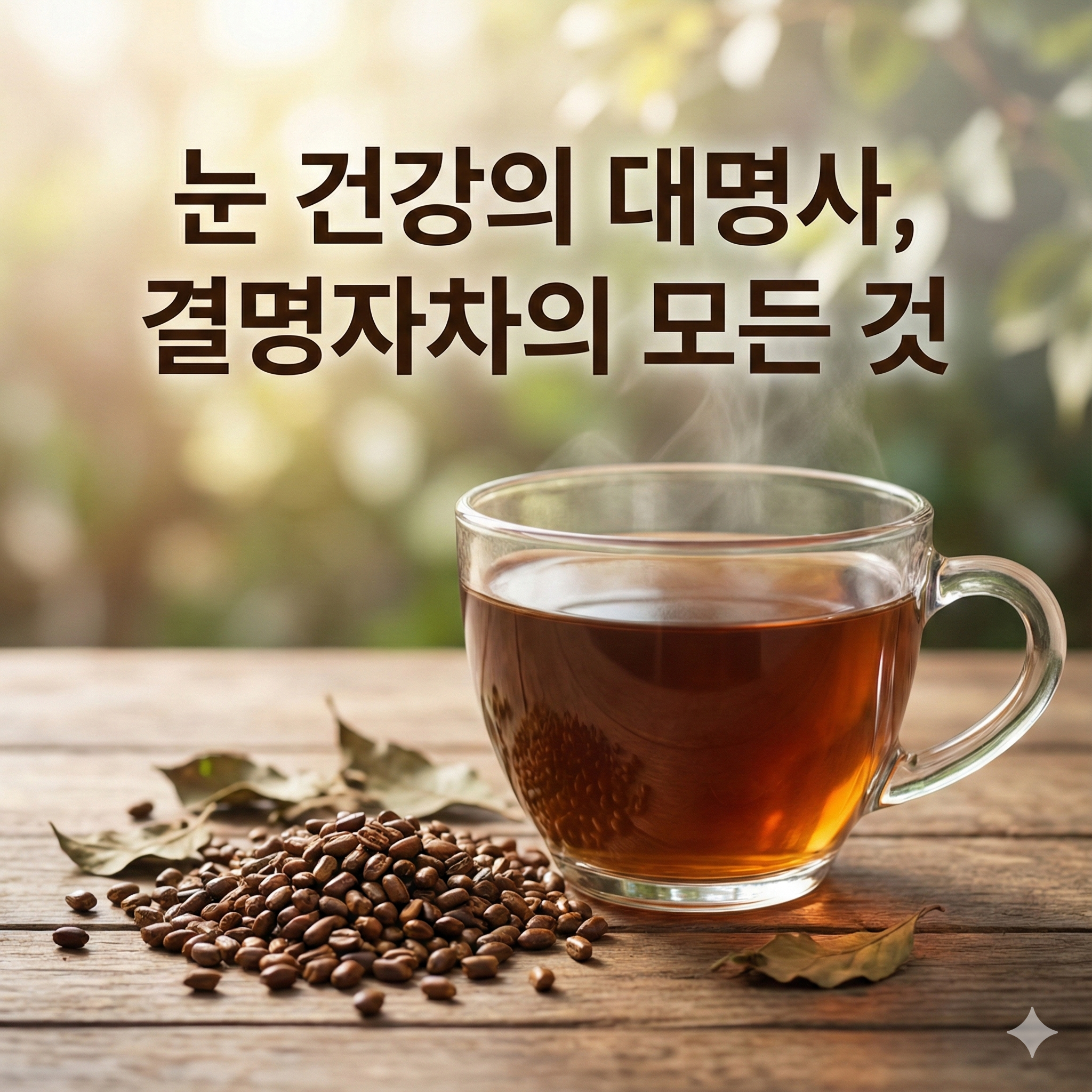 결명자차 효능과 부작용: 눈 건강을 위한 올바른 음용법 가이드