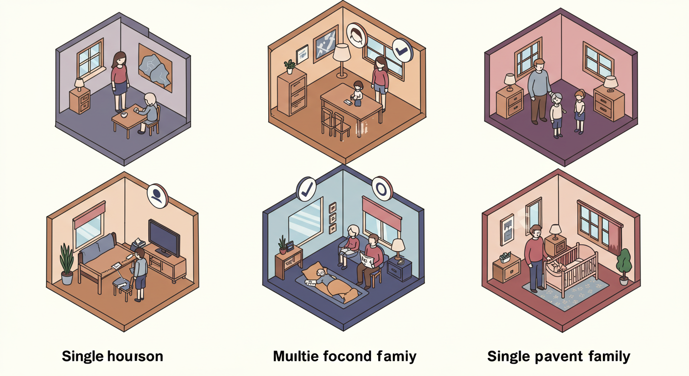 가구 유형별 이미지