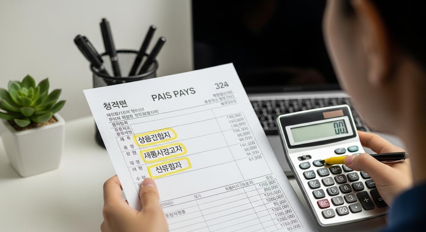 월급 세금 계산법