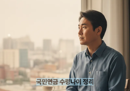 국민연금 수령나이 정리