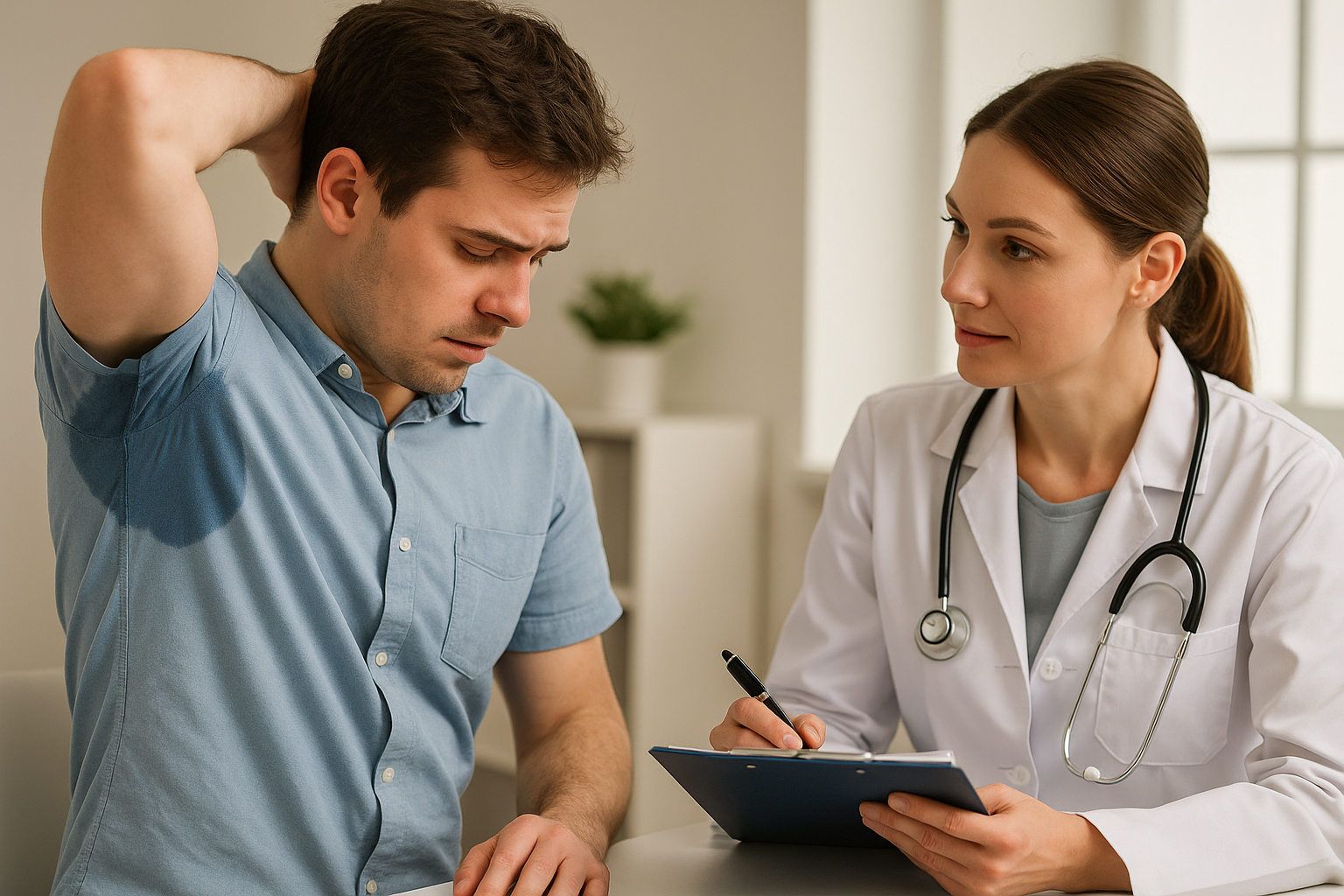 다한증 상담 관련 사진