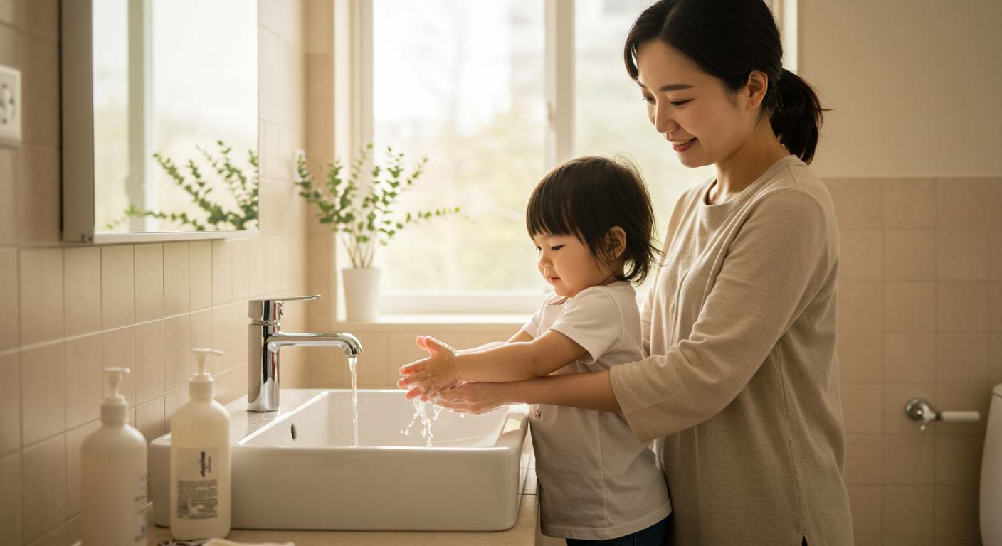 유아용 손 세정제