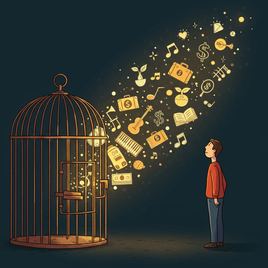 돈 걱정 없는 삶, 그 너머에 있는 '마음의 자유'를 얻는 법