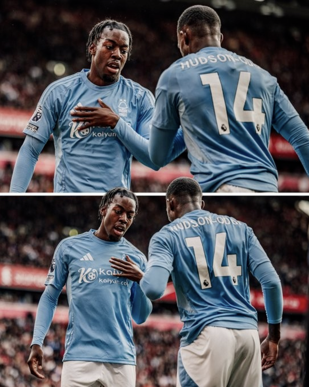 55년만에 리버풀 원정에서 승리를 거둔 노팅엄 (사진출처.노팅엄SNS)