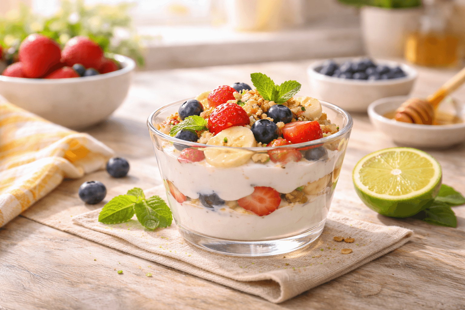 아이들이 좋아하는 라임 간식 레시피