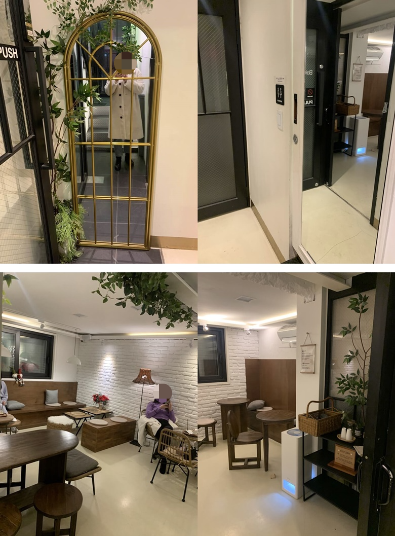 지하 1층 내려가는 길 및 내부