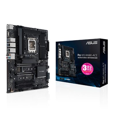 프로를 위한 워크스테이션 메인보드 ASUS Pro WS W680-ACE 출시