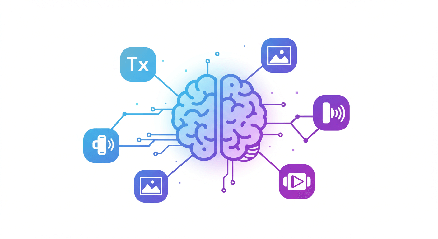 멀티모달 AI: 콘텐츠 다양성의 기반