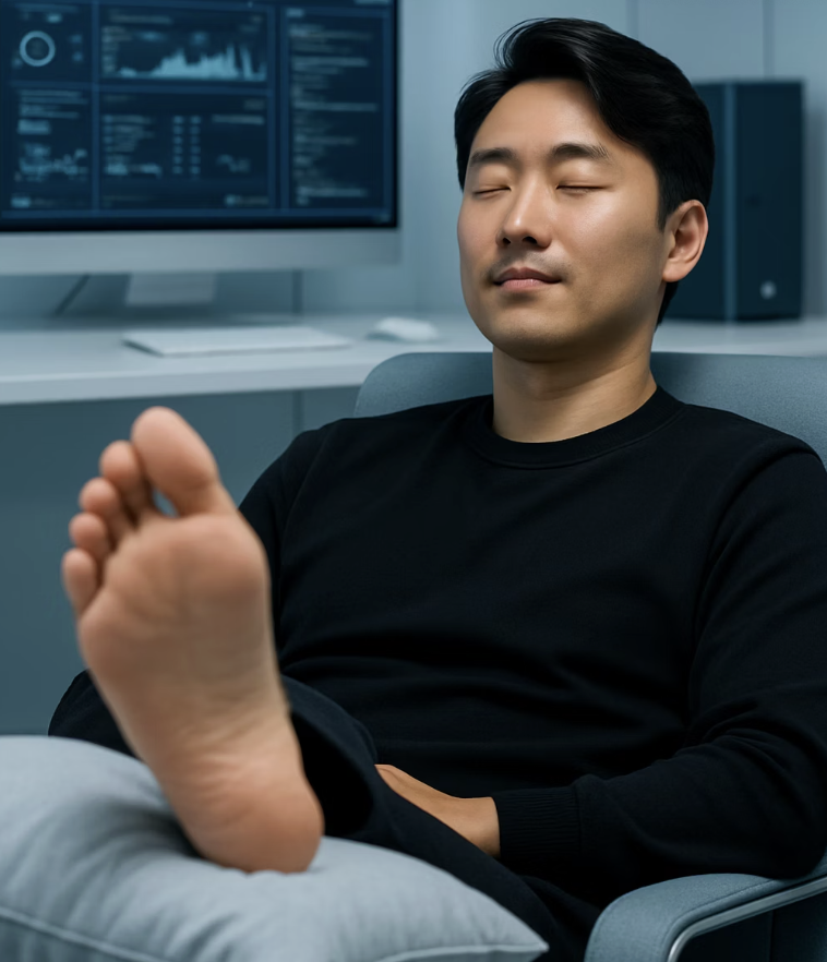 가장 먼저, 모든 움직임을 멈추세요