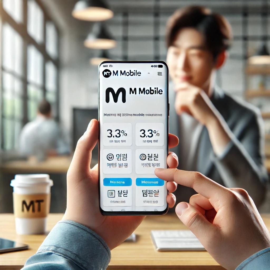 kt 알뜰폰 m모바일 홈페이지