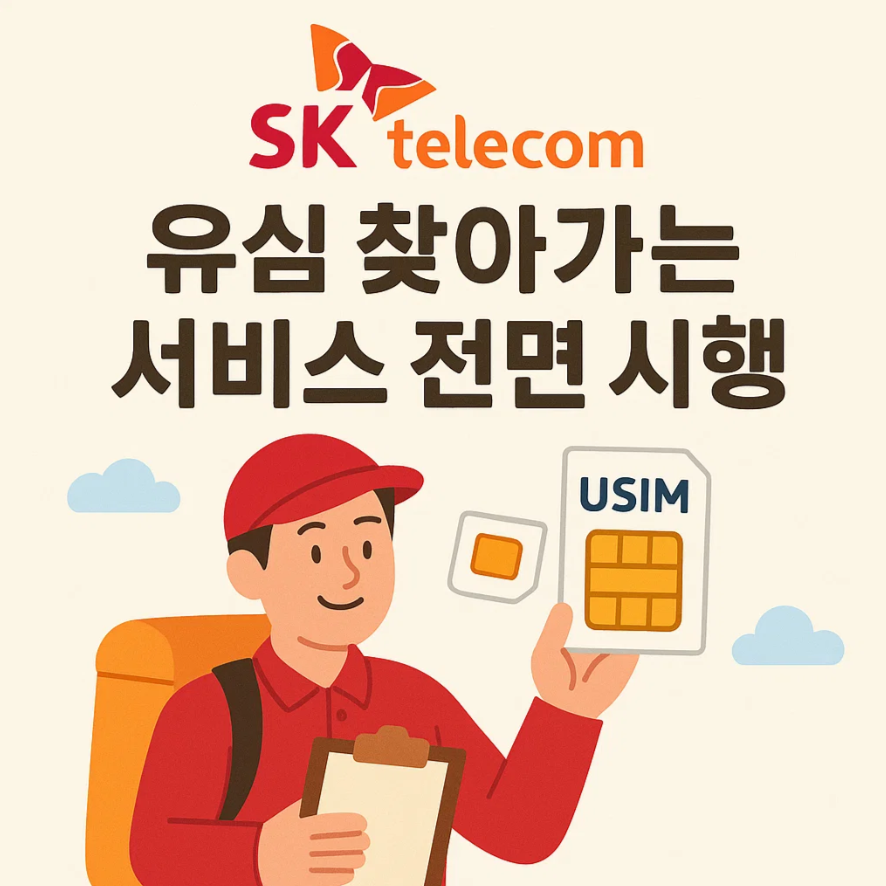 SK텔레콤 유심 교체 및 재설정 ‘찾아가는 서비스’ 전면 시행