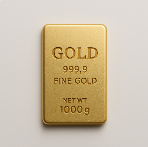 순도 999.9프로의 골드바