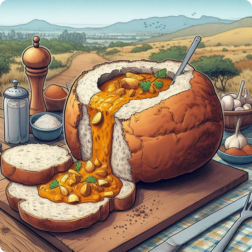 Bunny Chow in South Africa
