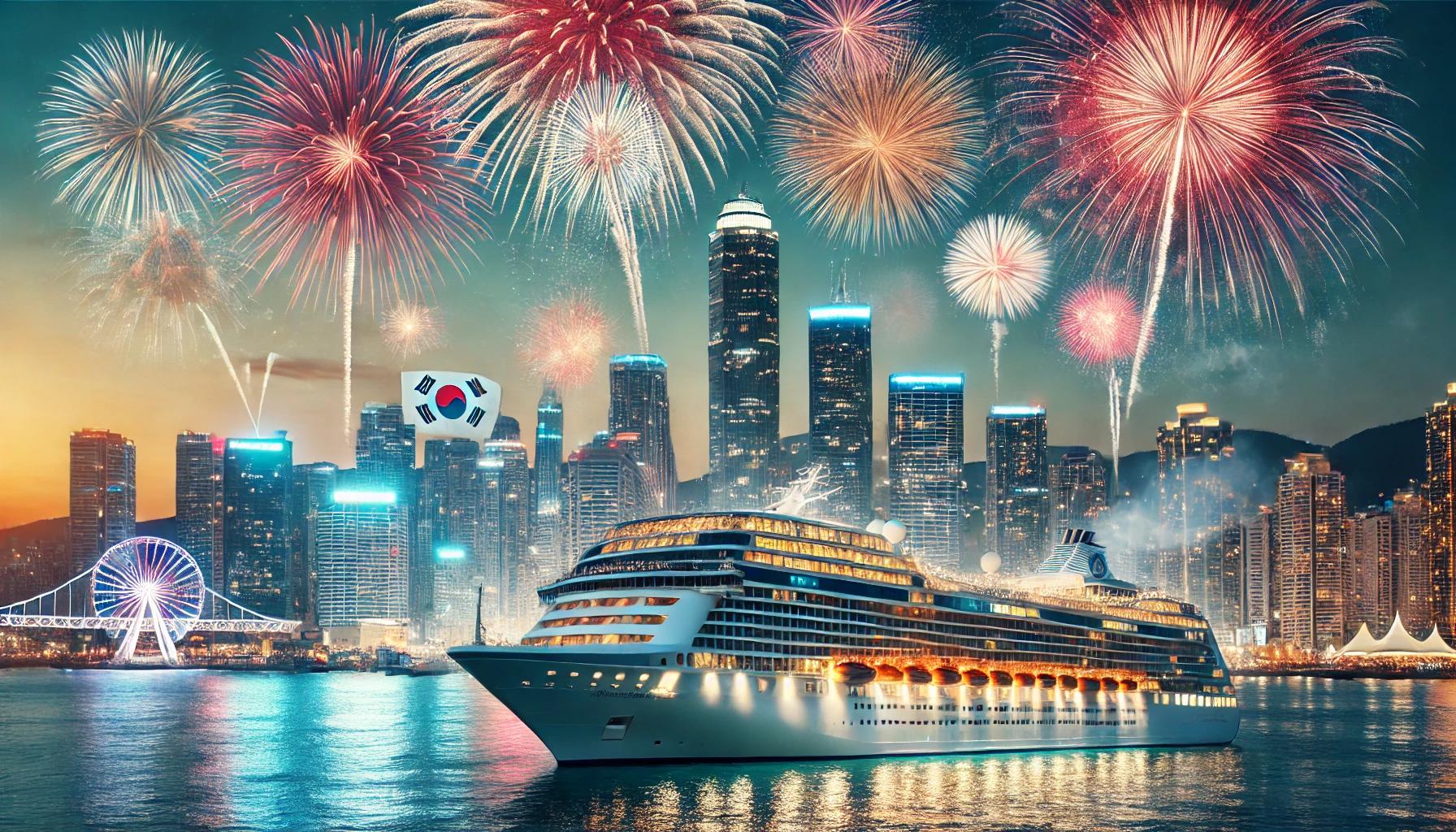 부산 불꽃축제 유람선