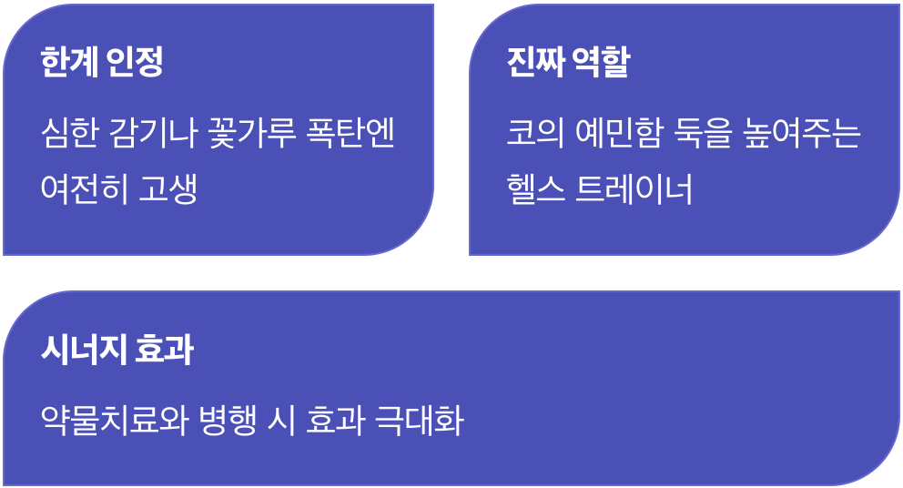 만병통치약은 아니다, 그러나 훌륭한 조력자