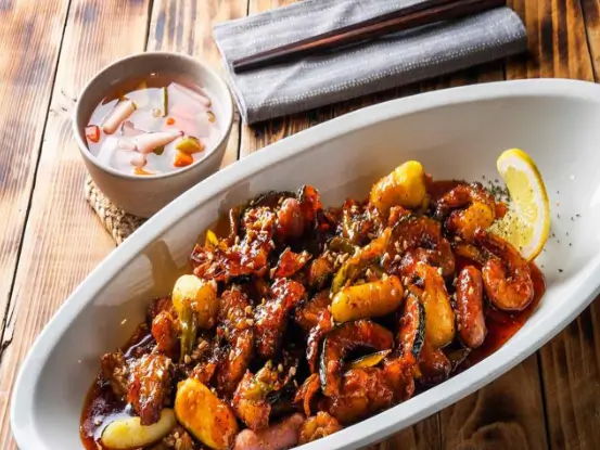 시래기 코다리찜과 코다리 강정