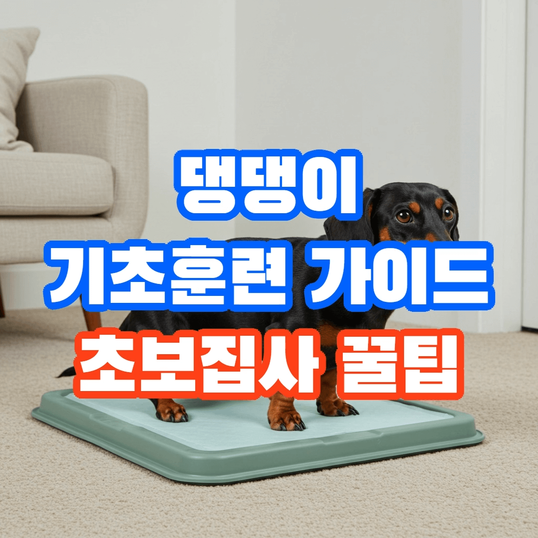 반려견 기초훈련 가이드, 초보 주인이 알아야 할 꿀팁 🐶