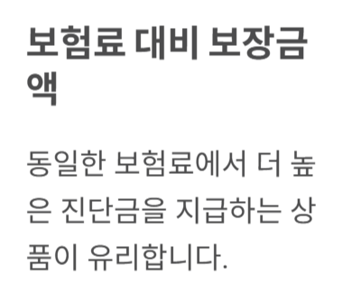 비갱신 암보험