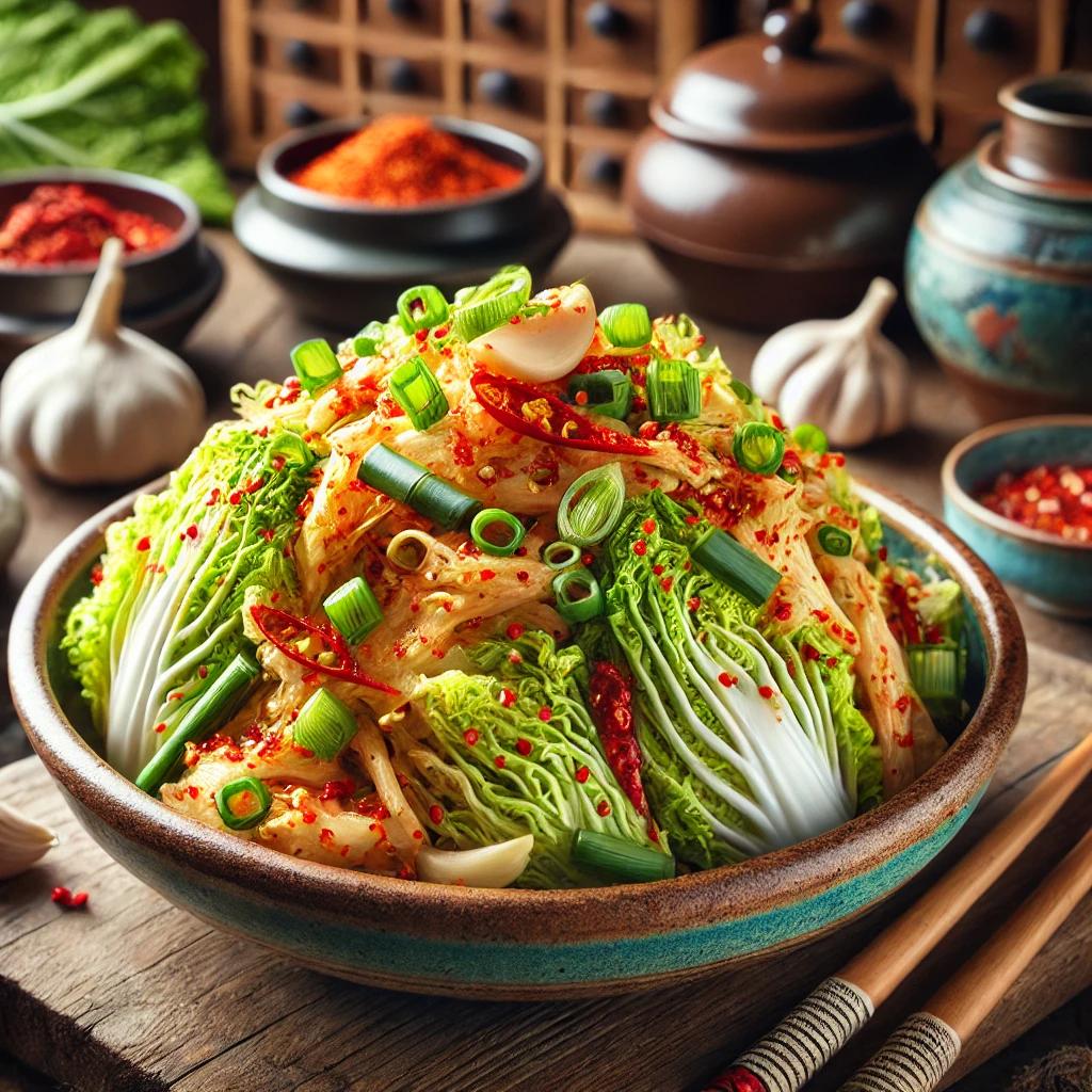 김장하기전 만들어 먹는 겉절이 김치