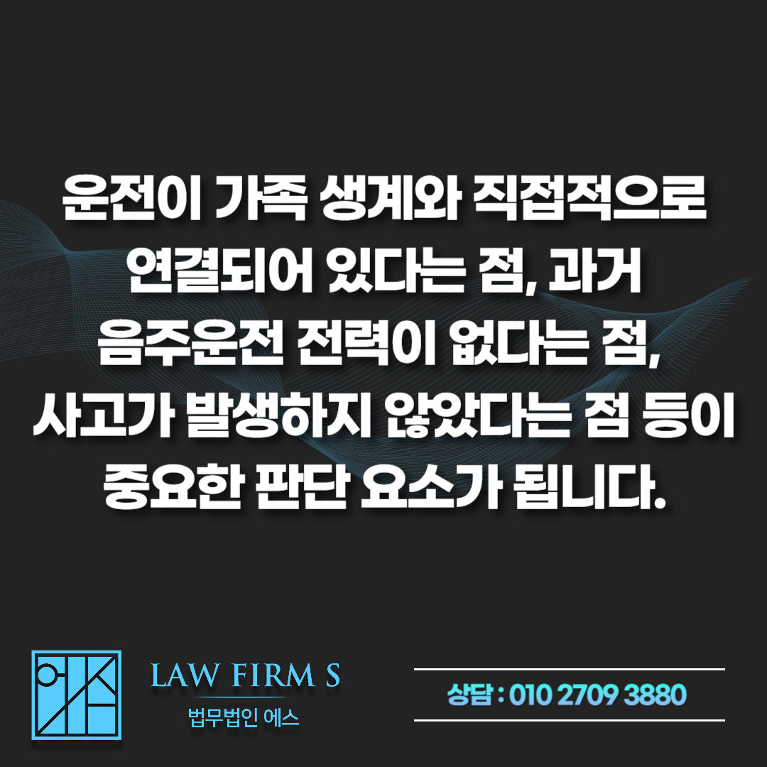 음주운전 면허취소 통보받았는데 생계형 운전자라면, 행정심판 청구 전략